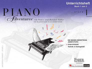 Piano Adventures 1 - Unterrichtsheft + Online Audio